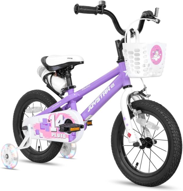JOYSTAR Pluto 12 14 16 18 20 Inch Kids Bike with Light Up