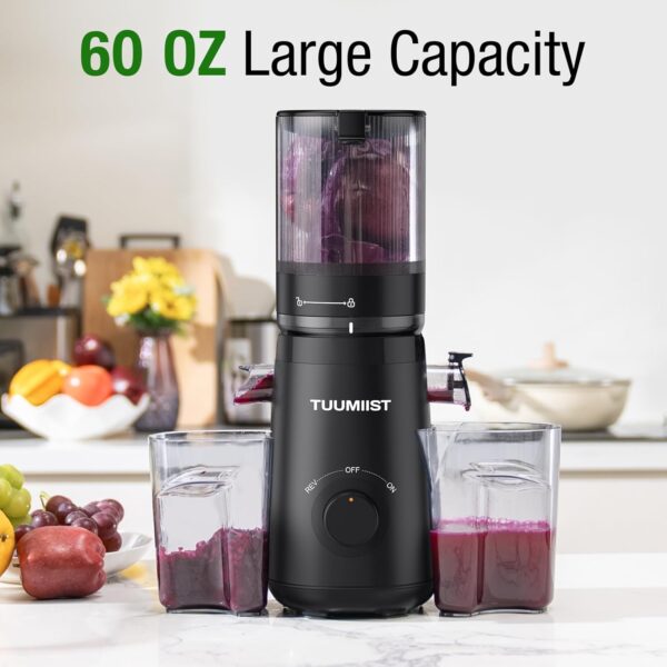 Juicer Machines, TUUMIIST Cold Press Juicer - Image 2